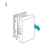 Kabelgebundene Türklingel mit eingebautem Transformator CHACON