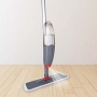 Dirt Devil mop with spray, 360° rotatable, including cleaning cloth, 640 ml refill bottle, for wet and dry use, plastic, grey