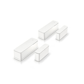 Bosch Smart Home Door/Window Contact II Plus Sensors – Burglar protection with vibration sensor, compatible with Alexa and Google Assistant (set of 3)