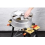 Meister work and clamping table - foldable, universal, load capacity 150 kg