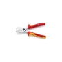 Cable cutter Knipex VDE 200 mm with double chrome-plated cutting edge and insulated multi-component sheath