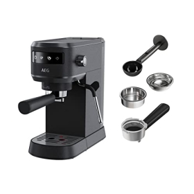 AEG EC6-1-6BST Siebträger-Espressomaschine