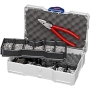 hollow-point crimping set - Knipex