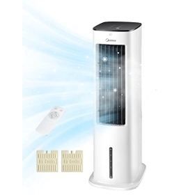 Midea water cooled air cooler - мобільний кондиціонер 5л, зволожувач повітря