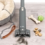 Beldray BEL01111TTSDIR Revo Cordless Vacuum Plus+ Handstaubsauger, 100-ml-Staubbehälter, HEPA-Filter, Fugen-/Bürste, 30 Minuten, Polsterdüse, wiederaufladbar, einfache Entleerung, Tierhaarentfernung, Grau