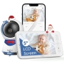 BOIFUN Babyphone mit automatischer KI-Verfolgung, 1080P HD, 5-Zoll-LCD-Display, PT 350°/55°, 4-fach Zoom und Zonenalarm