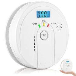 HOMELYLIFE Carbon Monoxide Detector with LCD Digital Display for Home Safety