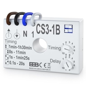 Electric timer Bock CS3 1B for flush mounting – reliable control of electrical devices