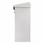 BURG-WÄCHTER letterbox with folding protective roof, A4 slot size, galvanized steel