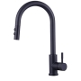 Black Woen-Flow kitchen mixer