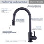 Black Woen-Flow kitchen mixer