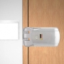 Cerradura de puerta inteligente, Cerradura de puerta inteligente con control remoto inalámbrico WiFi, Control remoto inalámbrico inteligente sin llave eléctrica - Dioche