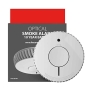 Fire Angel Detector de humo óptico Q-Label con batería de 10 años, FA6120-INT (reemplazo ST-622 / ST-620, nueva generación)