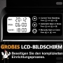 Automatischer Hühnerverschluss mit programmierbarem Timer und LCD-Bildschirm