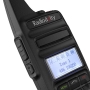 Radioddity GD-73E dPMR radio, with 2600mAh high capacity battery, USB charging and programming, compact long range walkie talkie.