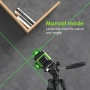 Laser cross line with tripod, multifunctional 4D laser with 16 lines