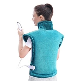 Electric back, shoulder and neck warmer