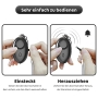 Key ring for protection against aggression, personal alarm 150 dB, with LED backlight, set of 3.