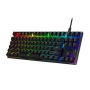 HyperX Alloy Origins Core - механічна ігрова клавіатура RGB, Tenkeyless, червоні перемикачі (розкладка США)