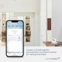 Homematic IP Smart Home Schaltaktor mit Signalleuchte, beleuchteten Tasten und Steuerung per App, Alexa und Google Assistant