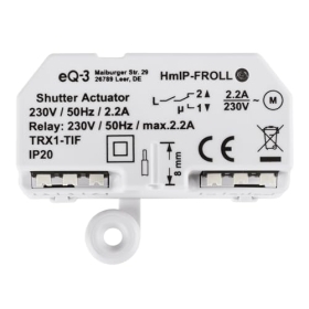 Homematic IP - intelligente Steuerung von Rollläden und Markisen