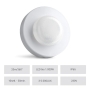 SEBSON® motion detector outdoor IP65, surface-mounted