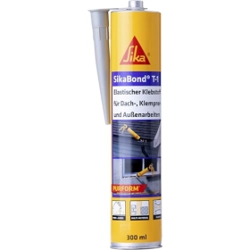 SIKA SikaBond T1 Purform Concrete Grey Kleber – für Dachdecker- und Klempnerarbeiten, 300 ml