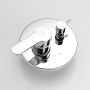 Ibergrif - Concealed mixer for shower system, 2 functions, chrome