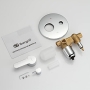 Ibergrif - Concealed mixer for shower system, 2 functions, chrome