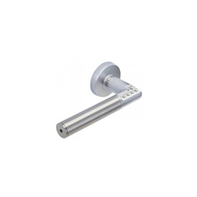 Code door handle, left chrome-plated TESA