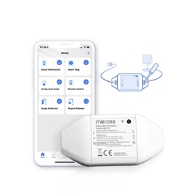 Meross 10A Universal Smart Switch compatible with Alexa, Google Home and SmartThings