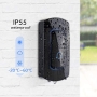 Waterproof wireless doorbell with 52 ringtones and 5 volume levels. 1 call button and 2 receivers.