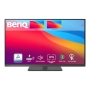 BenQ PD3205U graphics monitor (AQCOLOR technology, 32 inches, 4K UHD, IPS, USB-C charging, DP/HDMI, KVM, hardware calibrated, height adjustable), MacBook compatible, black