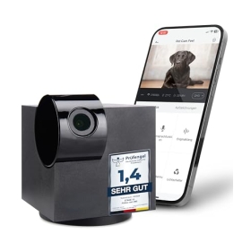 PetTec CAM 360° Haustierkamera mit App [OHNE ABONNEMENT] 