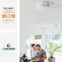 Smoke and heat detector Abus RWM450: Reliable protection for your home