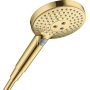 Hansgrohe - Handbrause, Farbe Gold poliert, 3 Strahlarten