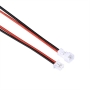 GTIWUNG 20 pares de conectores JST, conector JST 2.0 PH de 2 pines, conector de 2 pines macho y hembra, conector JST de 2,0 mm de 2 pines con cable de 80 mm