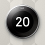 Google Nest Learning Thermostat, 3rd Generation, Stainless Steel