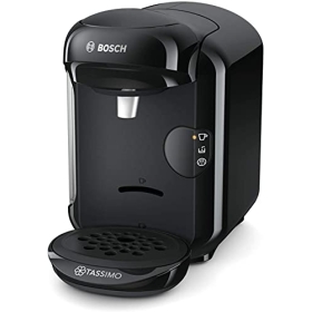 Bosch Home Automatic Multi-Drink Capsule Coffee Machine, Compact Design, Black, Unique: Bosch