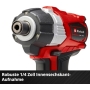 Einhell TE-CI 18 Li Brushless Solo Power X-Change Cordless Impact Screwdriver (Lithium Ion, 18 V, 180 Nm, LED Light, Battery and Charger Not Included)