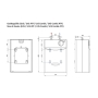 Thermoflow THERMOFLOWUT5ATF Almacenamiento bajo encimera 5 litros con función antigoteo, blanco [Clase de eficiencia energética A]