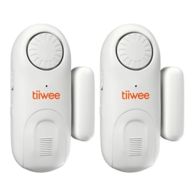 tiiwee alarm for doors and windows – entrance door alarm – garage alarm – door and window alarm sensors