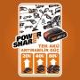 Worx WA3601-20V POWERSHARE: Bat(2Ah)+charger1h