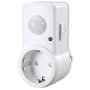 Infrared motion detector Sonero, socket mounting, 120°/9m, IP20