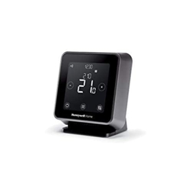 Honeywell Home T6R WLAN-Raumthermostat mit Tischhalterung und Radio