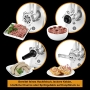 KOCHWERK Electric meat grinder with various accessories, processes up to 2000 g/min | Minced meat, kibbeh, churros, sausages and more at the touch of a button | easy to use and clean [1600 W]