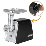 KOCHWERK Electric meat grinder with various accessories, processes up to 2000 g/min | Minced meat, kibbeh, churros, sausages and more at the touch of a button | easy to use and clean [1600 W]