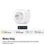 Set of 4 Eve Energy (Matter) – Matter & Thread-enabled Smart Plugs, compatible with Apple Home, Alexa, Google Home and SmartThings