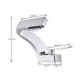 Hbronze faucet for washbasin