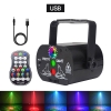 Proyector láser de 60 patrones RGB UV LED USB KTV fiesta DJ discoteca iluminación de escenario